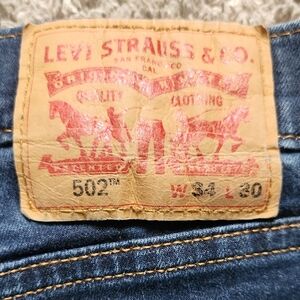 Levi's Men's 502 Denim Jeans in Classic Blue